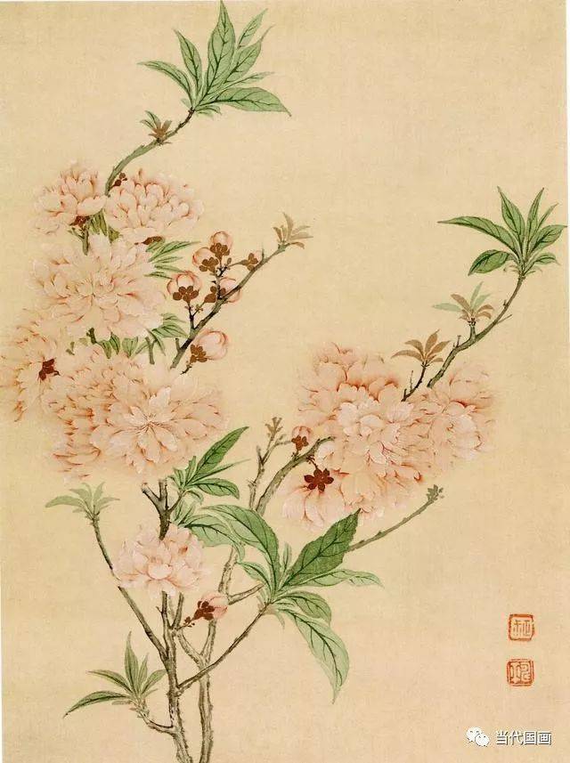 没骨画的大成者恽寿平