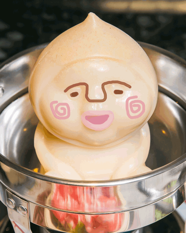 屁桃君联手捞王推出史上最萌火锅,祝你煮掉不开心,2019都是好运气!