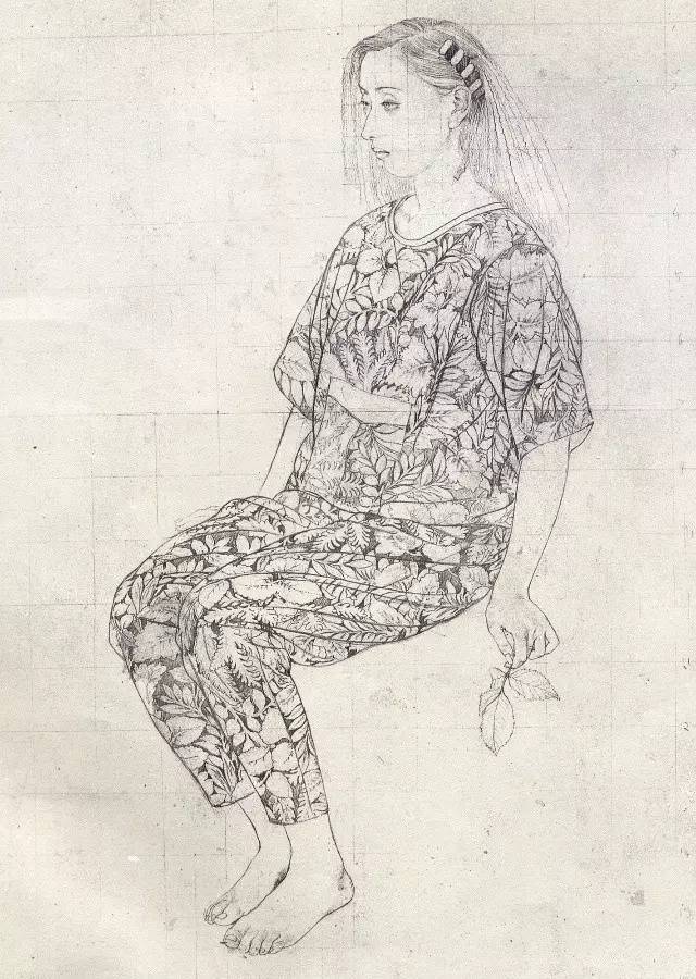 用线条来勾勒人物怎样才好看?看看中国白描画是如何表现的