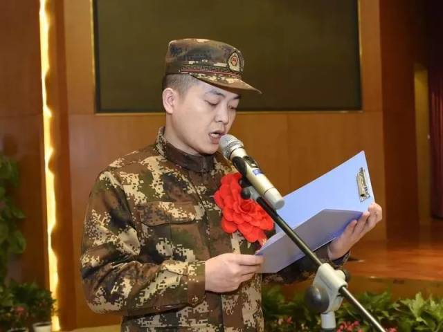 最后,喻平文支队长勉励全体退役士官铭记老兵嘱托,珍惜老兵荣誉,弘扬