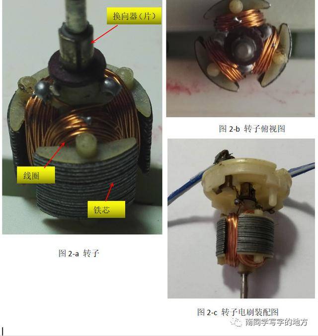 三线圈小型直流永磁电机工作原理简介