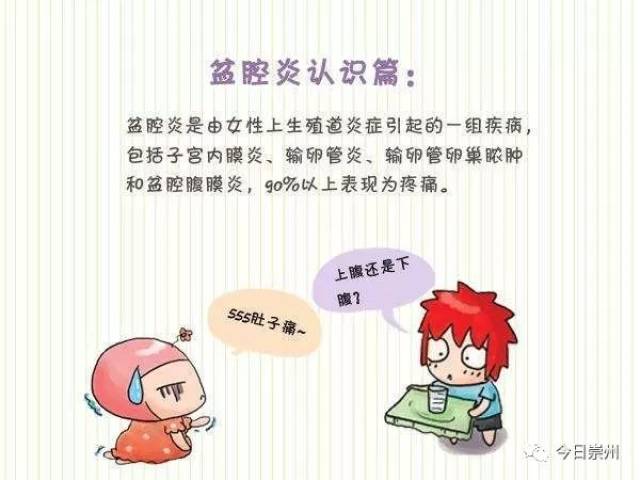 器官及其周围的结缔组织,盆腔腹膜发生炎症时,称为盆腔炎,包括子宫炎