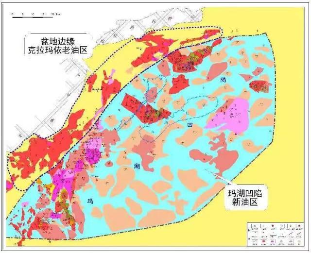 玛湖凹陷勘探成果图