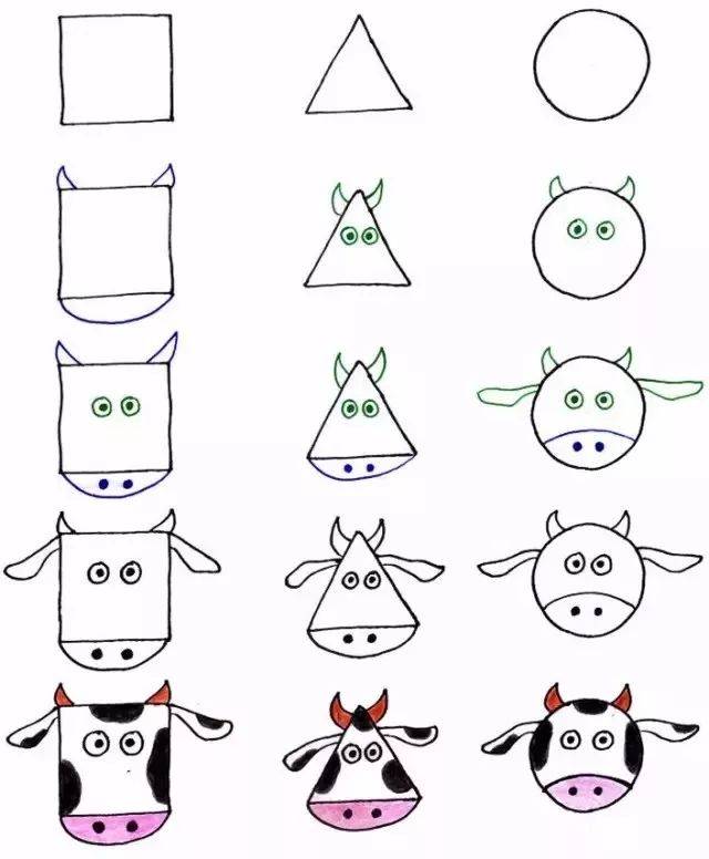 寒假将至,简单有趣的动物简笔画教程拿好不谢