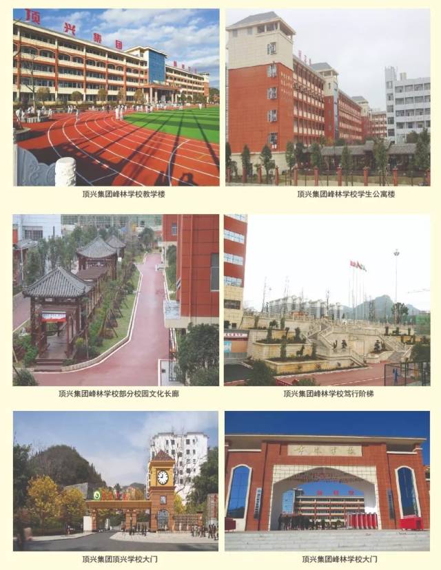 顶兴学校和峰林学校招生啦!让我们一起在这里拼搏圆梦!