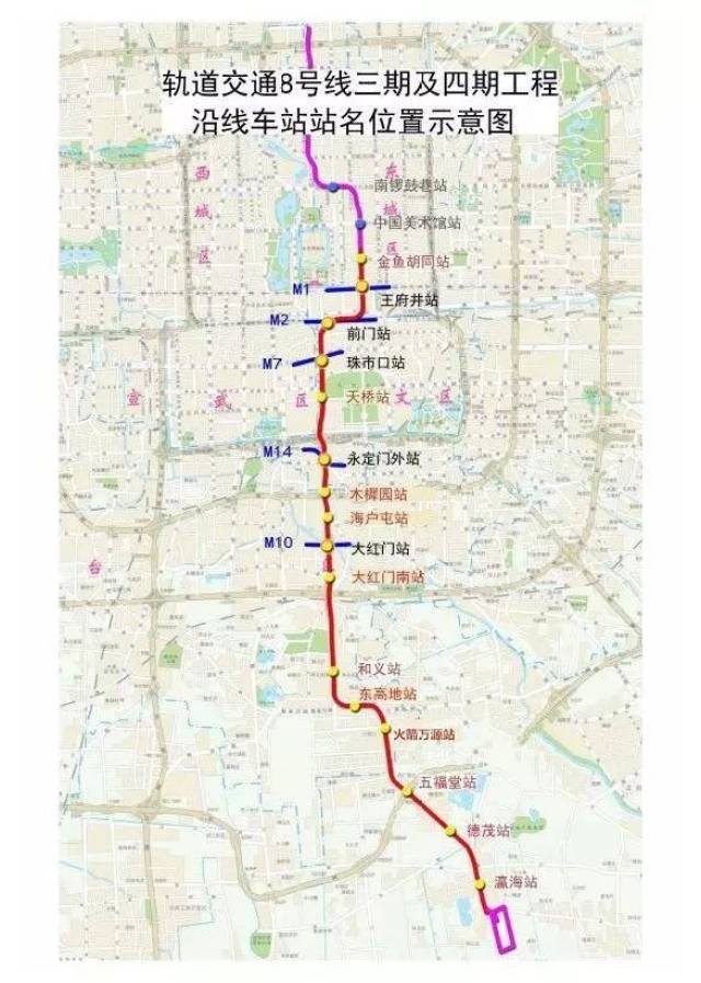 2019年最新北京地铁高清线路图来了!还有这些新变化.