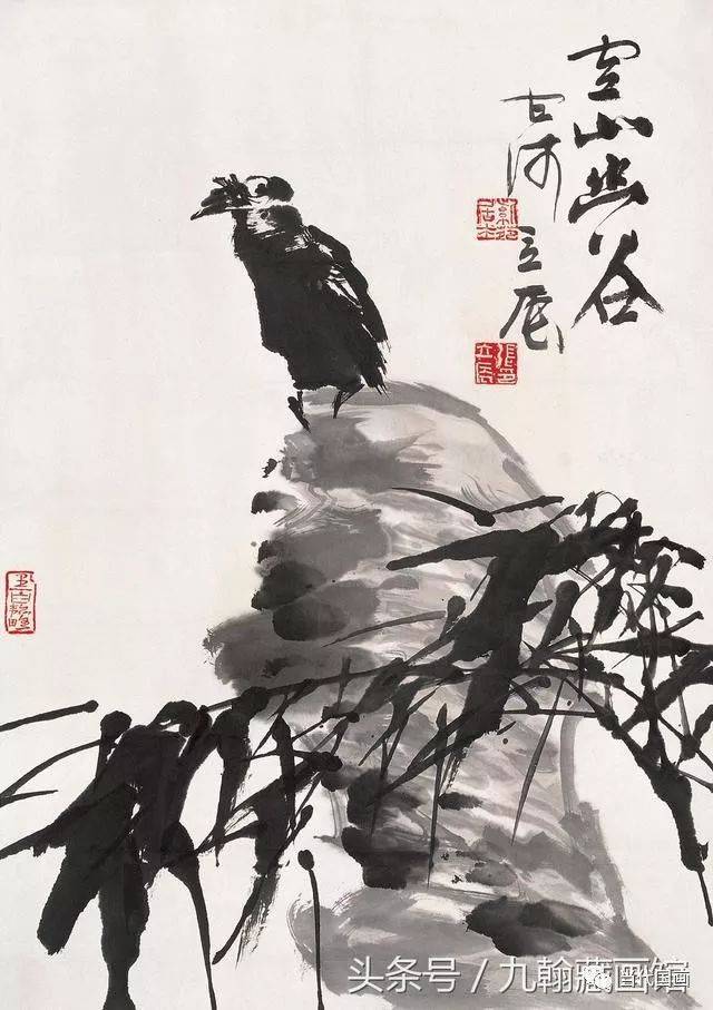 张立辰,师从潘天寿,是当代大写意花鸟画的领军人物!