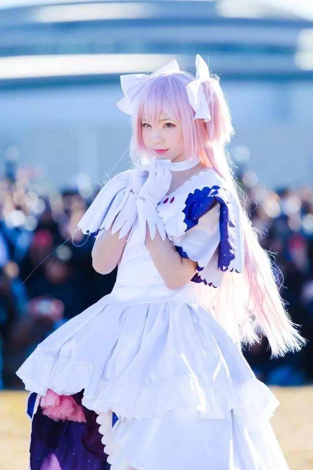 日本第一coser【enako】c95《魔法少女小圆》圆神cosplay
