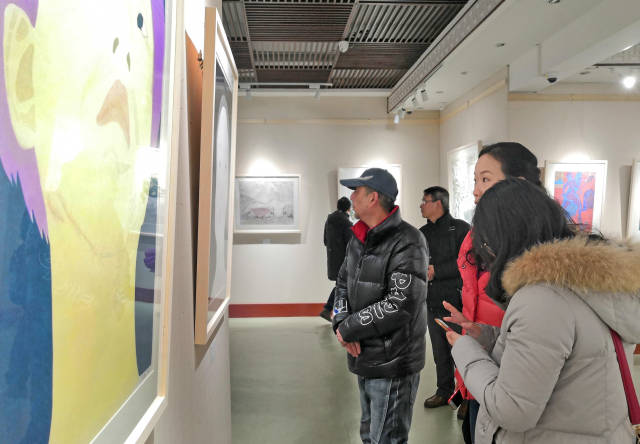 首届长三角中青年版画家邀请展巡回展(安庆)在安庆市美术馆开幕