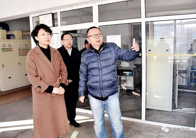 「"今冬明春"水环境整治专项行动」舒兰市市长金华对重点排污企业进行