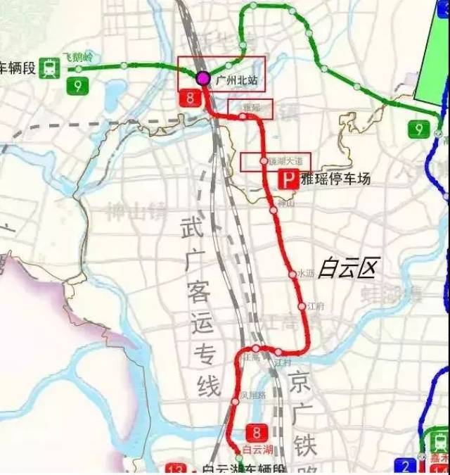 地铁8号线北延段拆解为24号线,又一条南北大