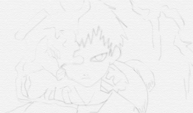 动漫人物素描教程——男生头像vs女生头像
