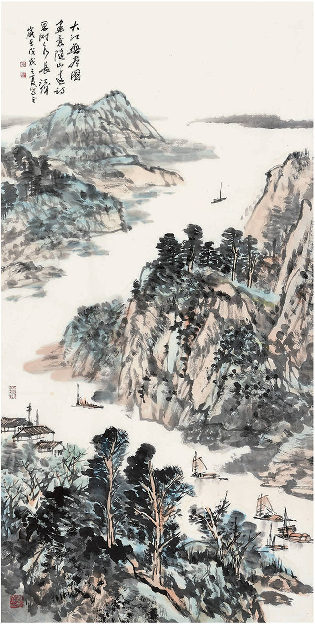 "文脉心迹"汇集120位当代中国画一流艺术家精品力作