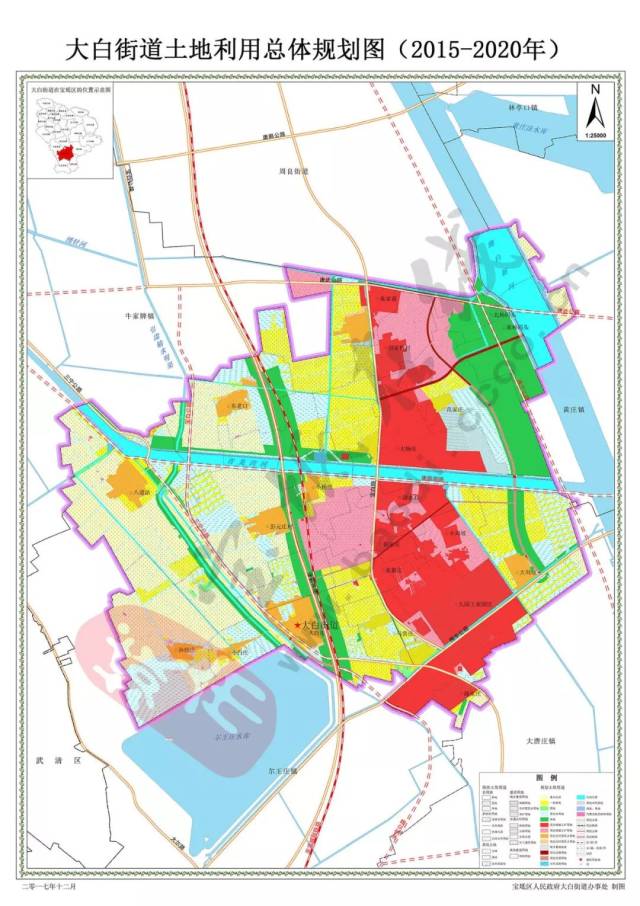 关于宝坻林亭口,口东,海滨,宝平,牛道口等24乡镇街道土地利用总体规划