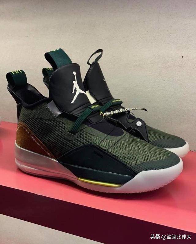 travisscott x air jordan 33首度曝光,颜值如何