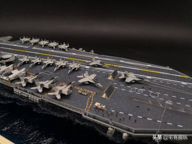 模玩秀:超正1:700军舰模型作品