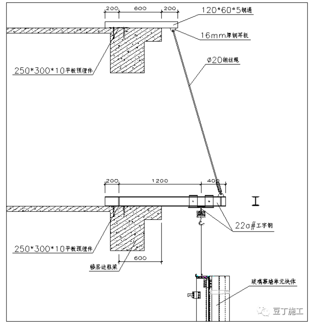 单元式玻璃幕墙轨道安装施工技术