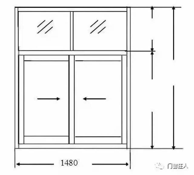 铝合金推拉门窗的设计与下料尺寸如何计算?