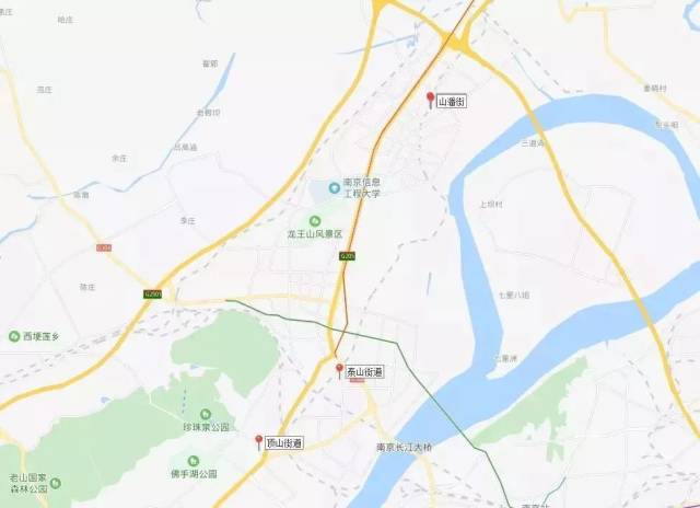 江北新区 六合区 拆迁范围:1,朝天街1-4号,龙池路西侧,针织厂地块