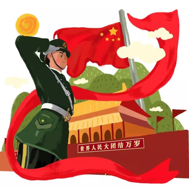 记忆时光机丨我是"小小兵",祖国在我心天鹿幼儿园国防