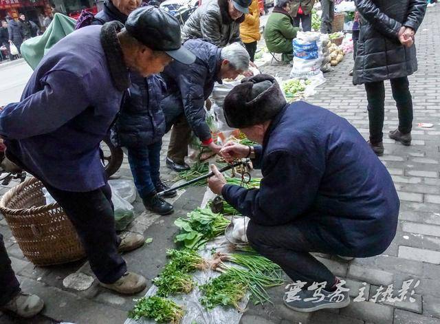 原创北碚静观赶集众生相,集市上最幽默的人是一位卖"古董"的老爷爷