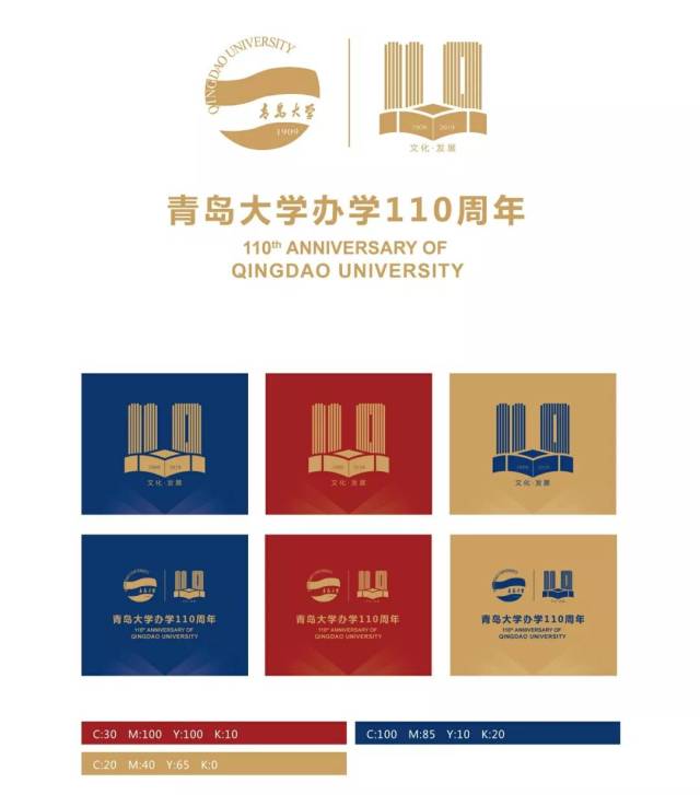 青岛大学办学110周年会徽标识投票 | 快为您喜爱的标识投上宝贵一票!