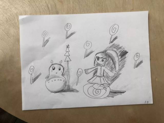 跟着糖果学素描
