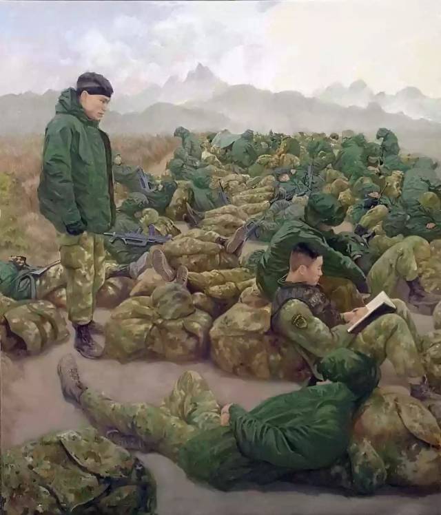 武警部队第三届美术书法摄影作品展——美术作品(3)