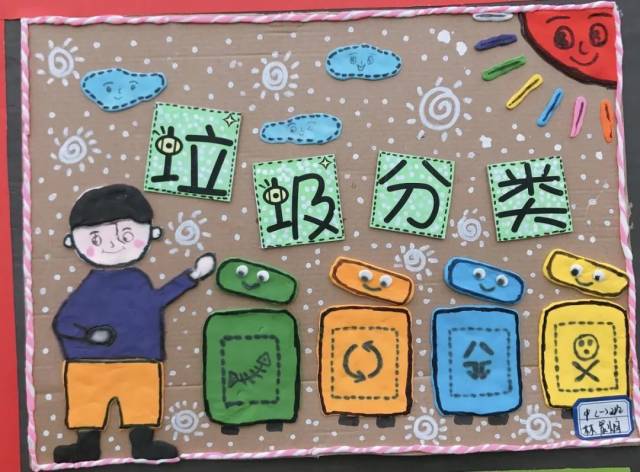 低碳环保情垃圾分类我先行绿色环保入人心
