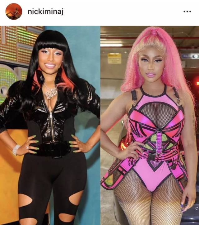 nicki minaj 麻辣鸡,性感又可爱,她今年36岁了,抱歉,我看不出来.