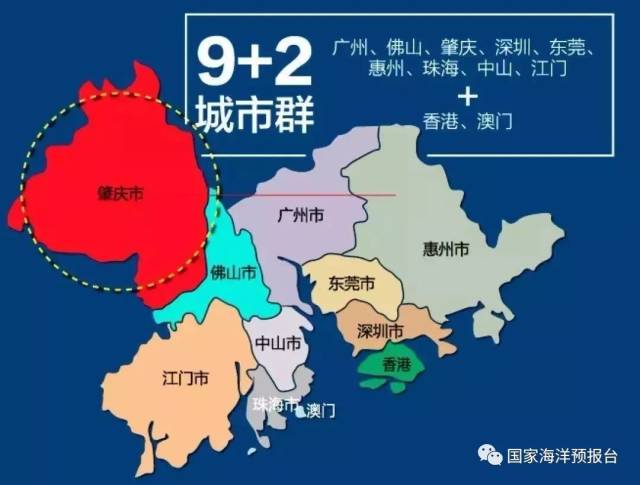 中心城市:香港,澳门,广州,深圳