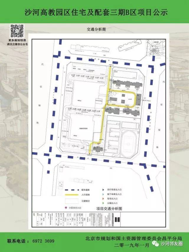 沙河高教园区住宅及配套三期b区项目相关公示来了!有意见赶紧提