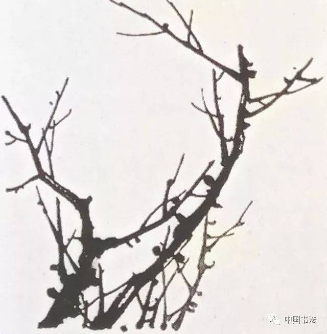 中国画教程 写意梅花技法 一学就会