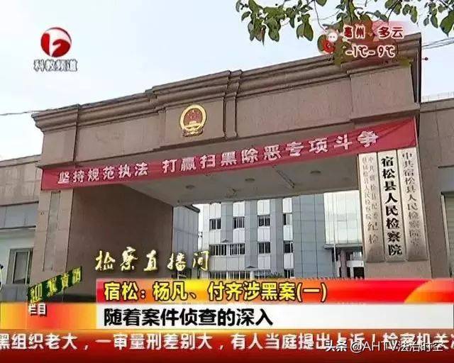 宿松这伙"混世不跌相,打架要打赢"的涉黑组织被审判了