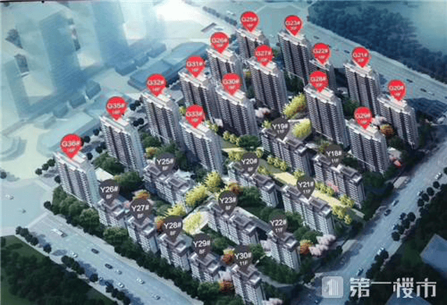 招商雍和府楼栋分布图