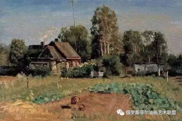 中国著名画家杨飞云风景写生油画作品欣赏