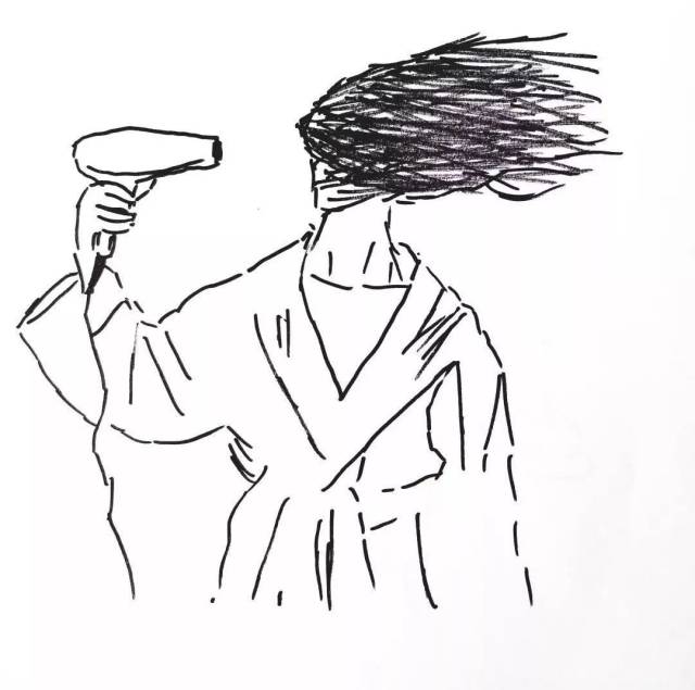 实验做不出来也不要用力拉头发 (╯□╰)),热吹风机的作用等,烫染发