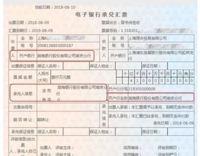 2,承兑人种类分为:国股,城商,农商,农信,村镇,外资,财务公司.