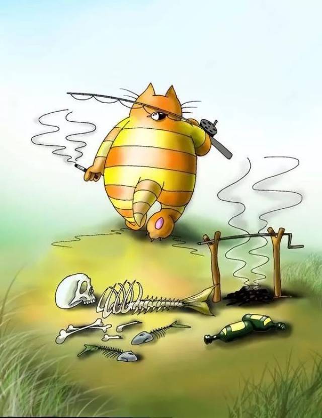 漫画-国外讽刺幽默漫画(一)