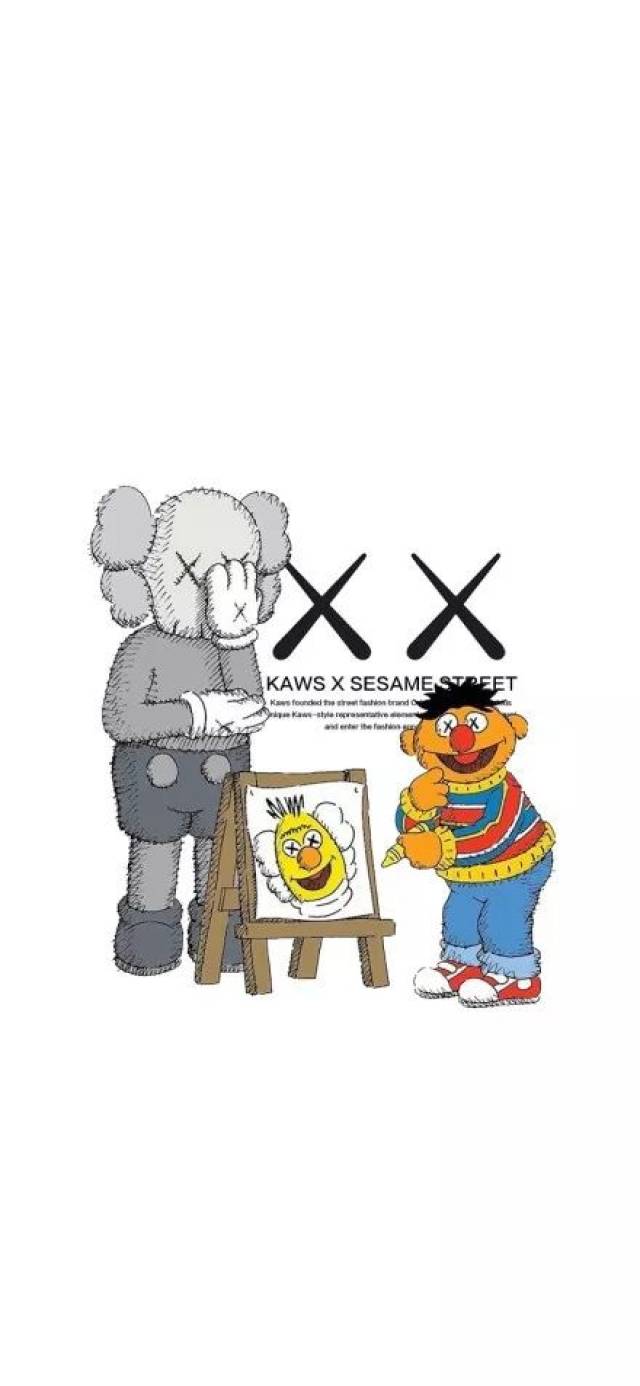 壁纸丨kaws第二波