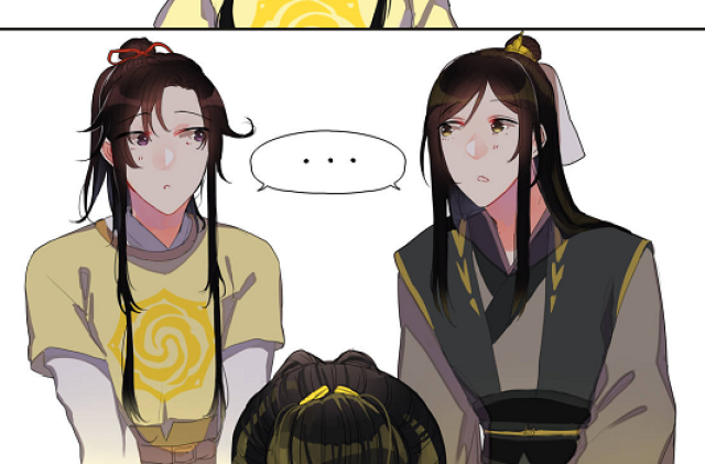 《魔道祖师》漫画,金凌双手掐腰传话,莫玄羽和聂怀桑