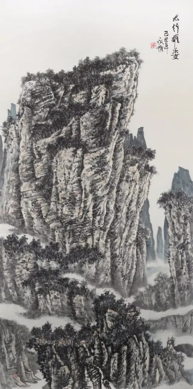 关于山水画的形成和独立,张彦远在《历代名画记》 中认为"山水之变