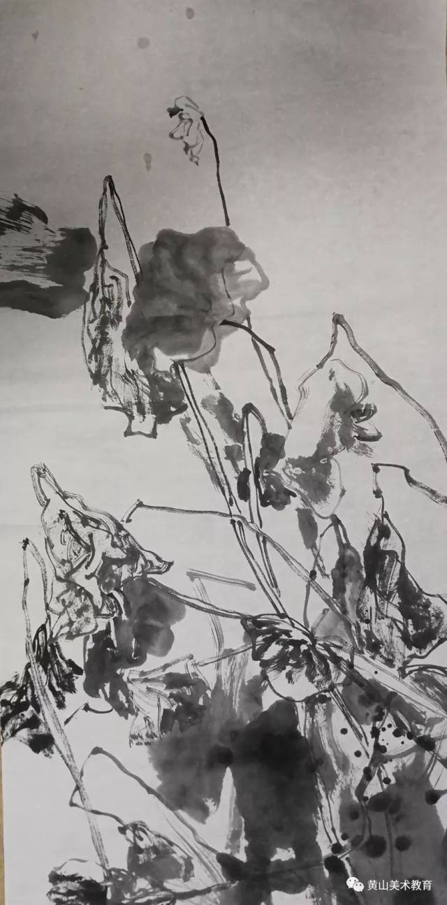 国画花鸟画 国展入选作品 汪良 作