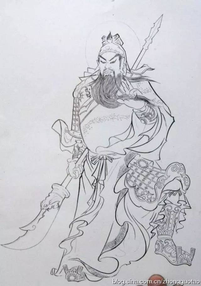 素材-画家笔下的关公关云长形象