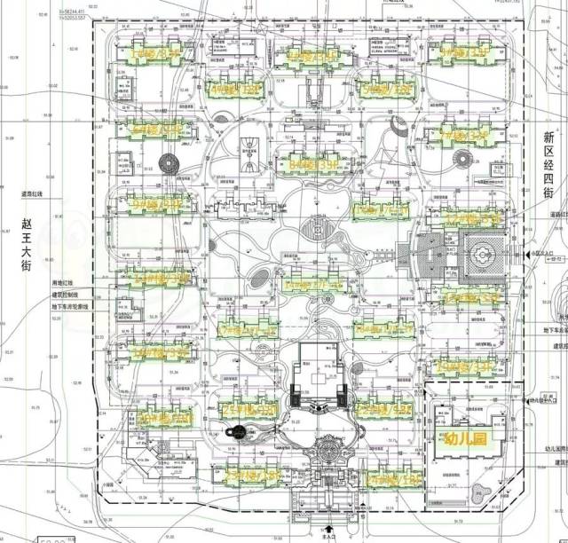 荣科地产东区超大盘荣科·枫林苑共建设24栋住宅