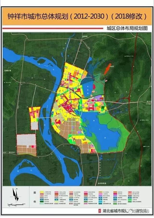 2018年9月28日,钟祥市政府网发布了《钟祥市城市总体规划(2012-2030)