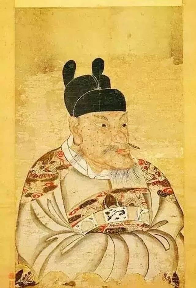 明太祖 朱元璋画像 台北故宫博物院藏