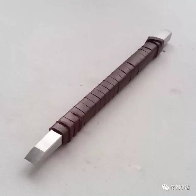 自制满白文白钢篆刻刀刻铜錾子刻铜印刀 超硬手工篆刻