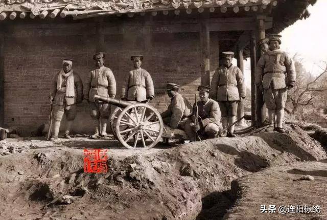 1925年,镇嵩军在山西辽县.