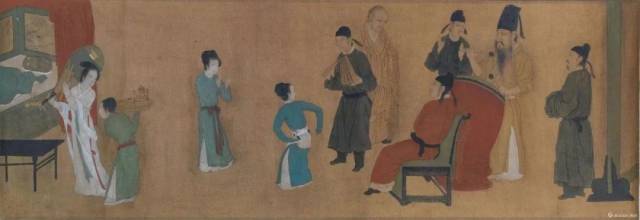 步辇图(局部)